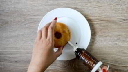 Рецепт пончиков во фритюре с шоколадом