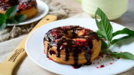 Рецепт пончиков во фритюре с шоколадом