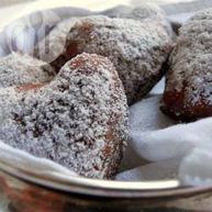 Рецепт Творожных пончиков Сердечки