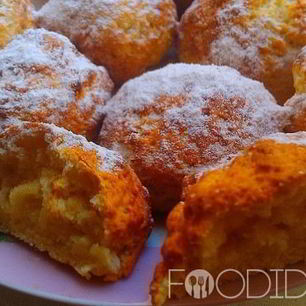 Рецепт Творожных пончиков в духовке