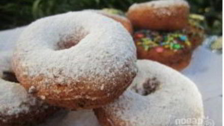Рецепт творожных пончиков