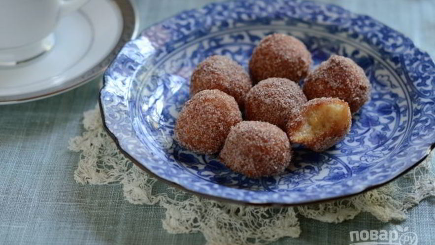 Рецепт тыквенно-рисовых пончики