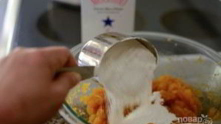 Рецепт тыквенно-рисовых пончики