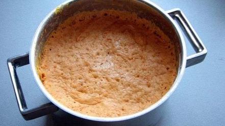 Рецепт тыквенных пончиков с кольцами кальмаров