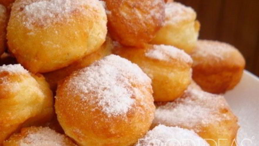 Рецепт яблочных пончиков