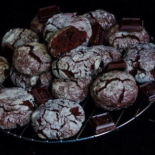 Рецепт Домашних шоколадных пряников с изюмом