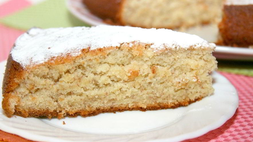 Рецепт коврижки банановой постной