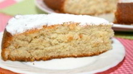 Рецепт коврижки банановой постной