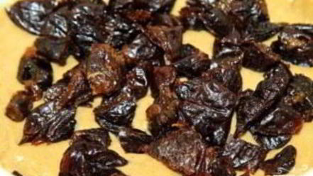 Рецепт коврижки с черносливом