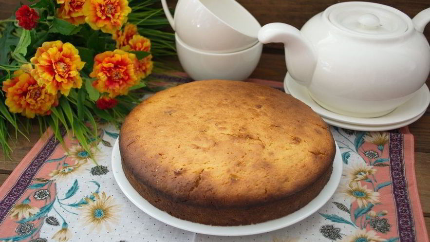 Рецепт коврижки с вареньем