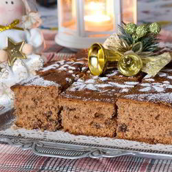 Рецепт Медовой пряной коврижки с грецкими орехами