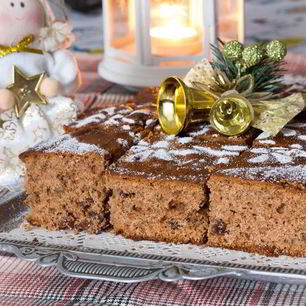 Рецепт Медовой пряной коврижки с грецкими орехами