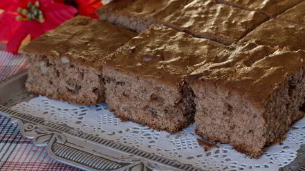 Рецепт медовой пряной коврижки с грецкими орехами