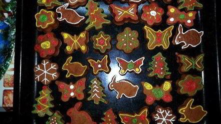 Рецепт новогодних пряников козули