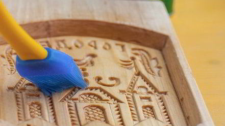 Рецепт печатного пряника с джемом