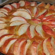 Рецепт Постной коврижки с яблоками