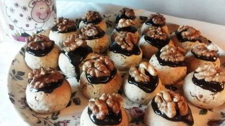 Рецепт пряничков шоколадных барашки