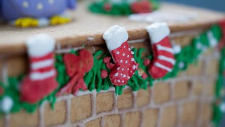 Рецепт пряничного камина