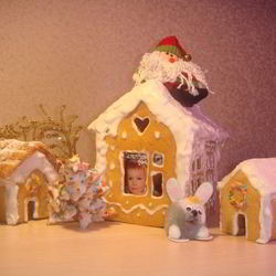 Рецепт Пряничных домиков В гостях у зимней сказки