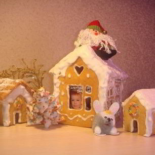 Рецепт Пряничных домиков В гостях у зимней сказки