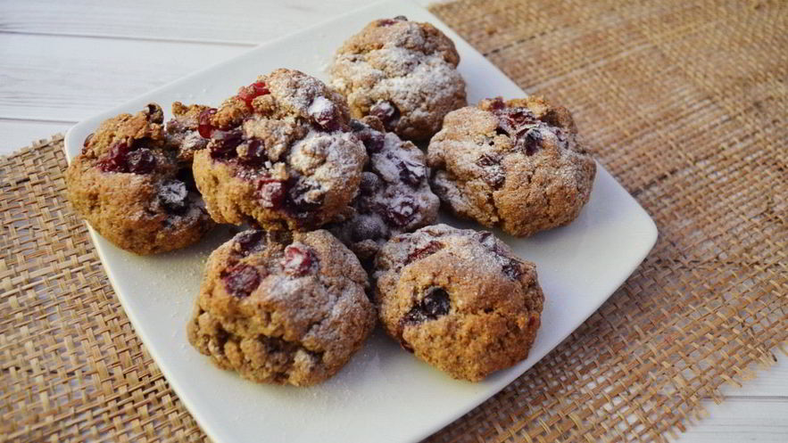 Рецепт пряников с клюквой