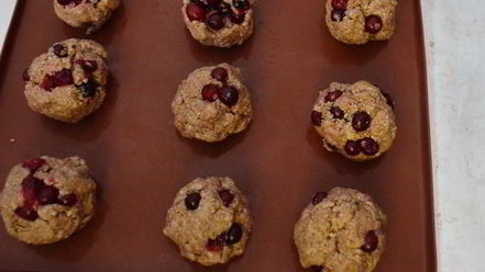 Рецепт пряников с клюквой