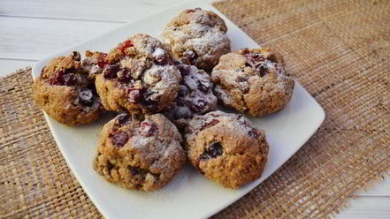 Рецепт пряников с клюквой