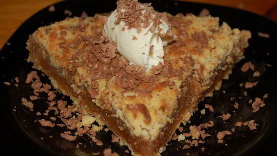 Рецепт яблочно-ореховой мармеладная коврижка