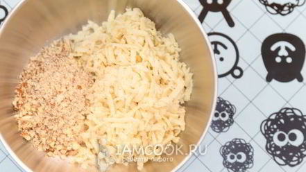 Рецепт рулетиков с марципаном и миндалем