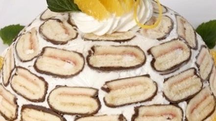 Рецепт апельсиновой шарлотки