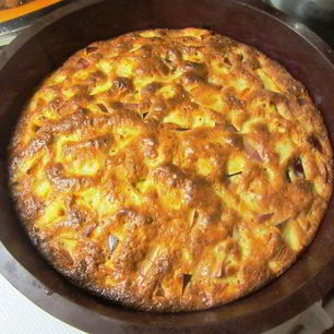 Рецепт Быстрой яблочной шарлотки