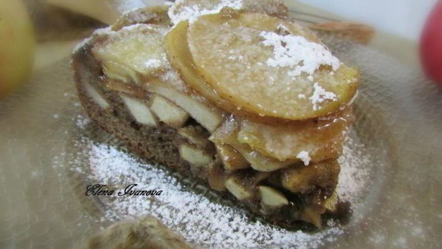 Рецепт черемуховой шарлотки