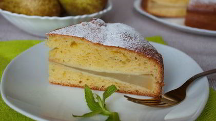 Рецепт Грушевой шарлотки