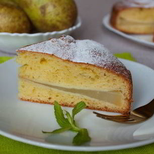 Рецепт Грушевой шарлотки