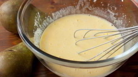 Рецепт грушевой шарлотки