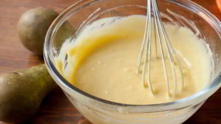 Рецепт грушевой шарлотки