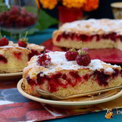 Рецепт Малиновой шарлотки