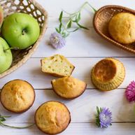 Рецепт Порционной яблочной шарлотки