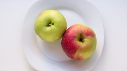 Рецепт порционной яблочной шарлотки