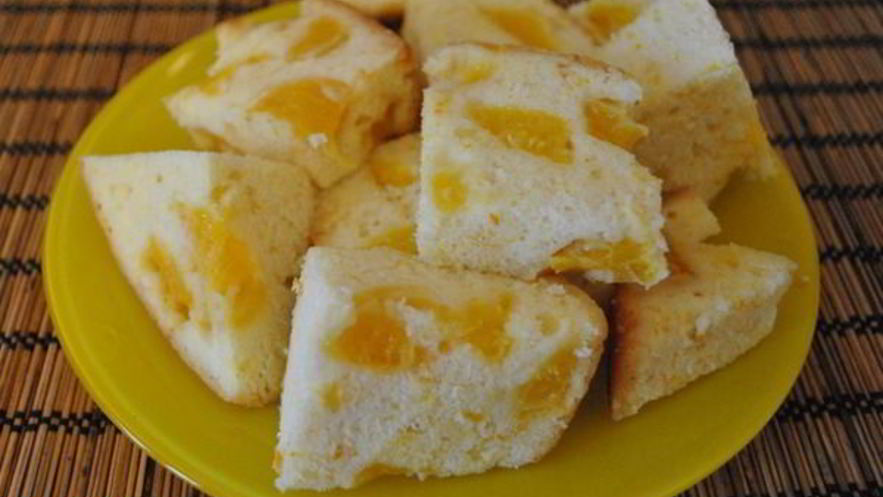 Рецепт простой апельсиновой шарлотки