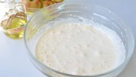 Рецепт ржаной шарлотки с яблоками