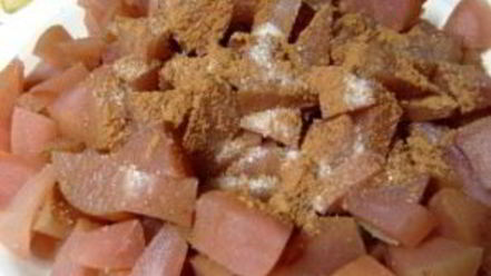 Рецепт шарлотки из сушеных яблок