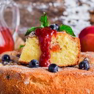 Рецепт Шарлотки из яблок на сметане