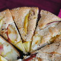 Шарлотка из яблок в духовке