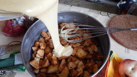 Рецепт шарлотки по-домашнему