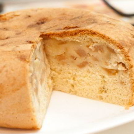 Рецепт Шарлотки с бананом в духовке