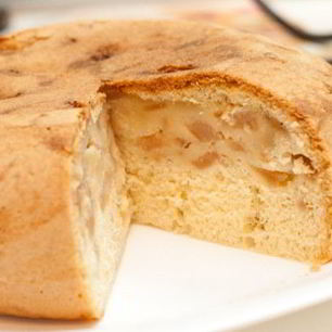 Рецепт Шарлотки с бананом в духовке