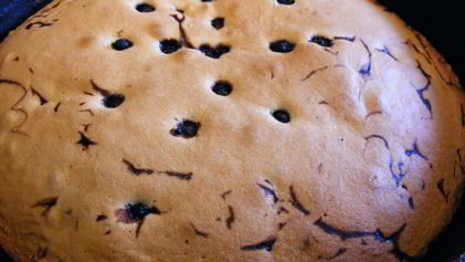 Рецепт Шарлотки с черникой