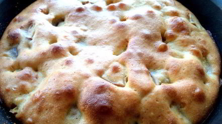 Рецепт шарлотки с нектаринами