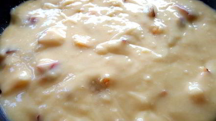 Рецепт шарлотки с нектаринами